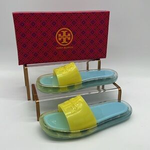 Tory Burch Bubble Jelly Island Blue/Firefly